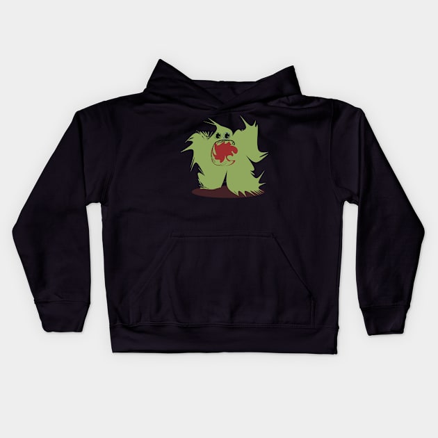 Fur monster Kids Hoodie by DuckieN